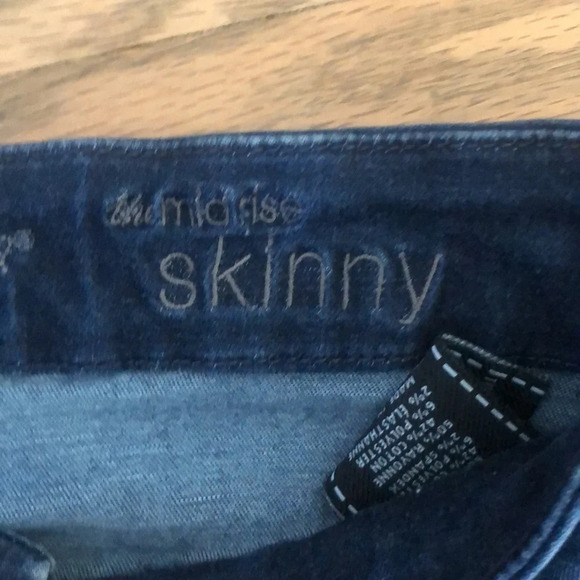 7 FOR ALL MANKIND | Stretch mid-rise skinny jeans - Picture 6 of 9